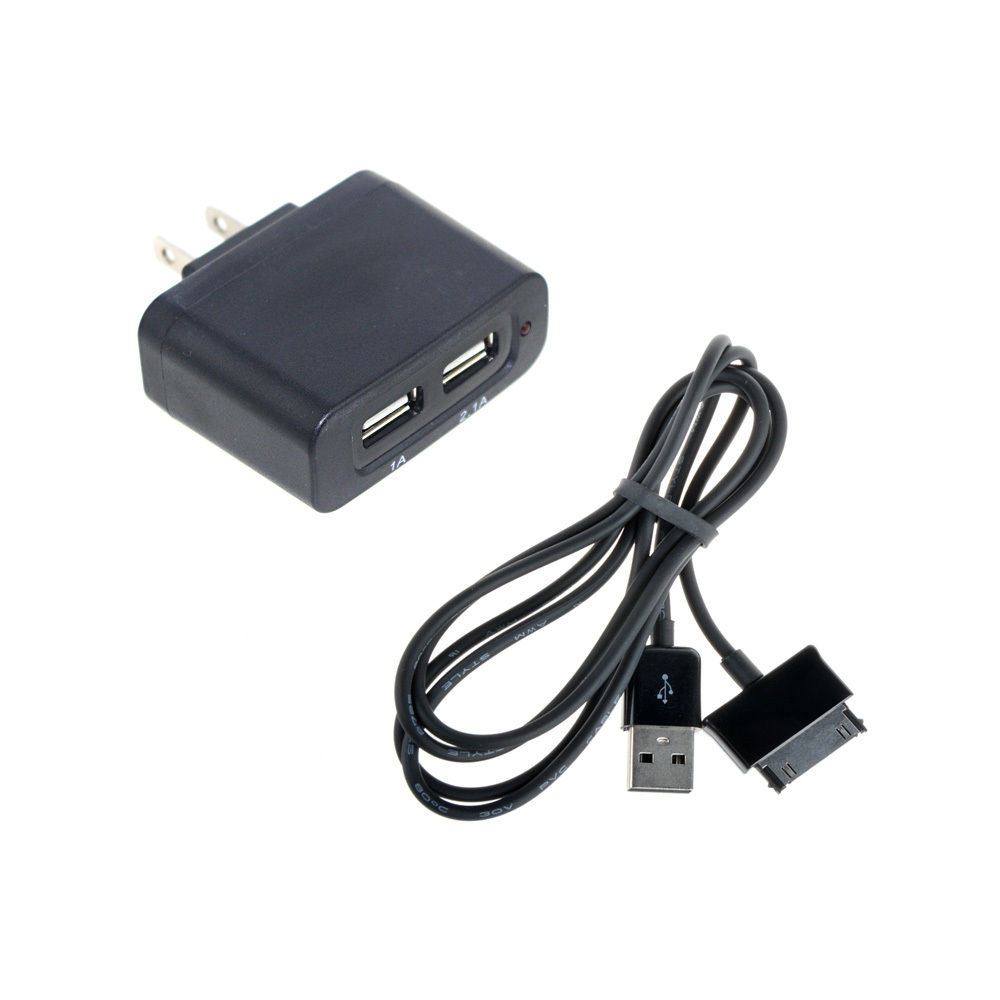 Generic Home Wall AC Adapter+USB Data/Charger Cable For Dell Streak 7 Tablet